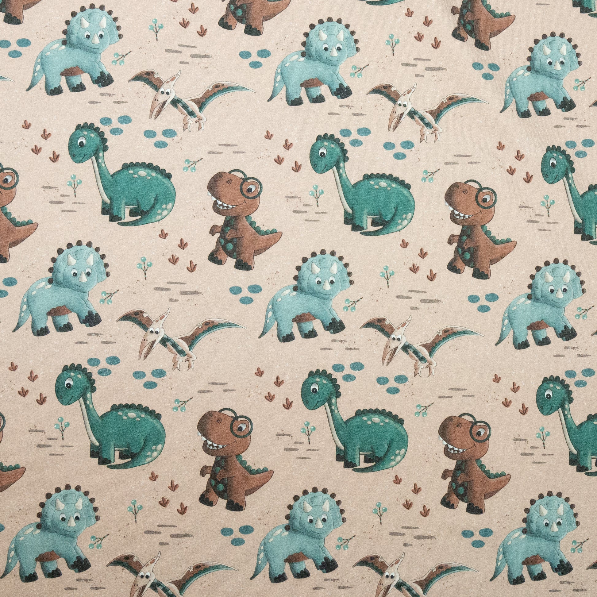 BIO French Terry - Dinotastisch