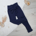 Paperbag Hose Dunkelblau - Gr. 104
