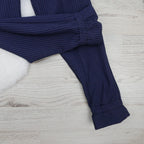 Paperbag Hose Dunkelblau - Gr. 104