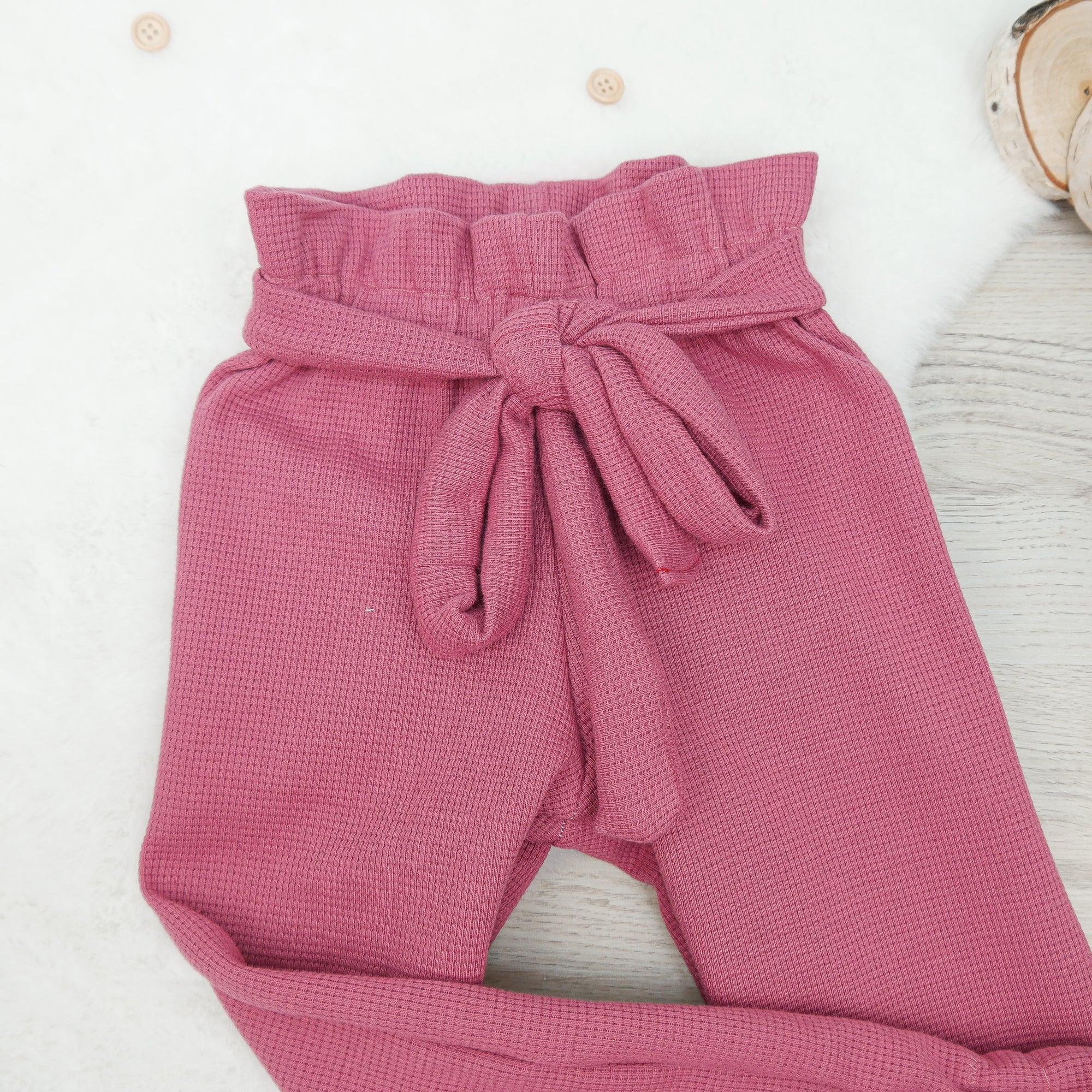 Paperbag Hose Altrosa - Gr. 104