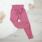 Paperbag Hose Altrosa - Gr. 104