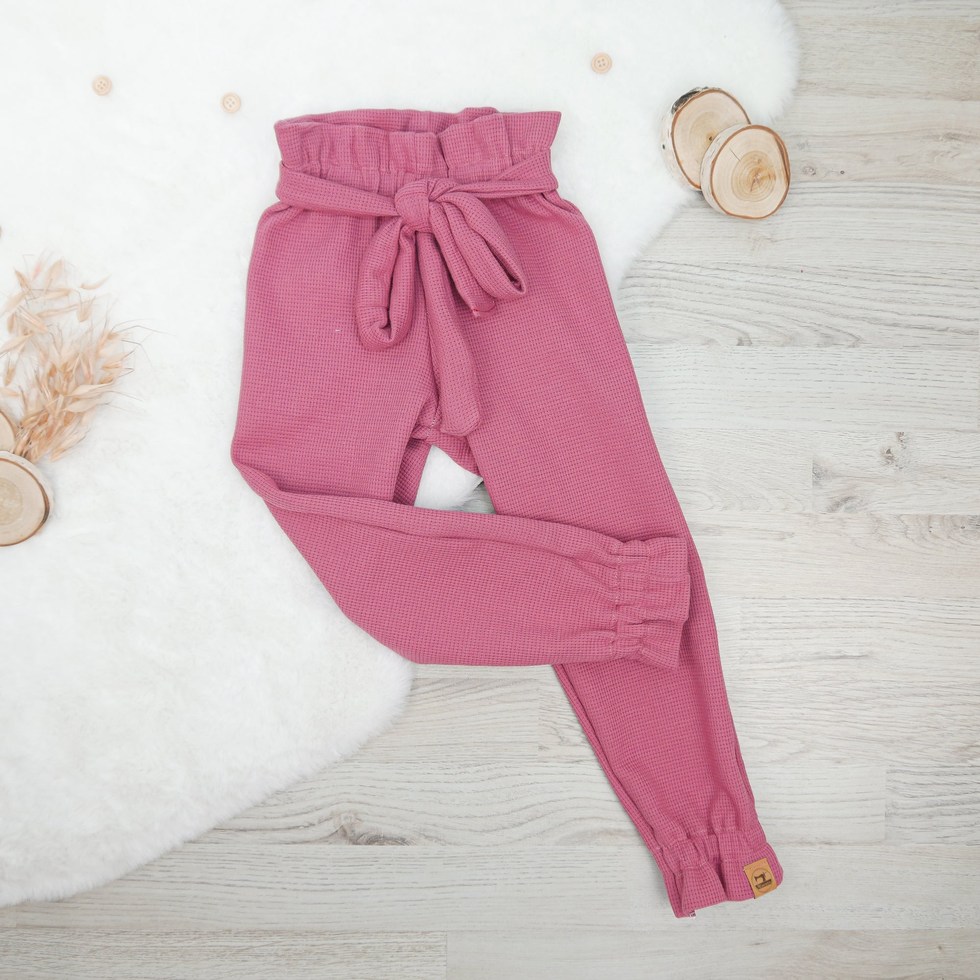 Paperbag Hose Altrosa - Gr. 104