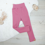 Leggings Waffeljersey Altrosa - Gr. 104