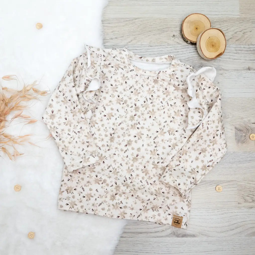 Shirt Blüten in verschiedenen Ärmellängen