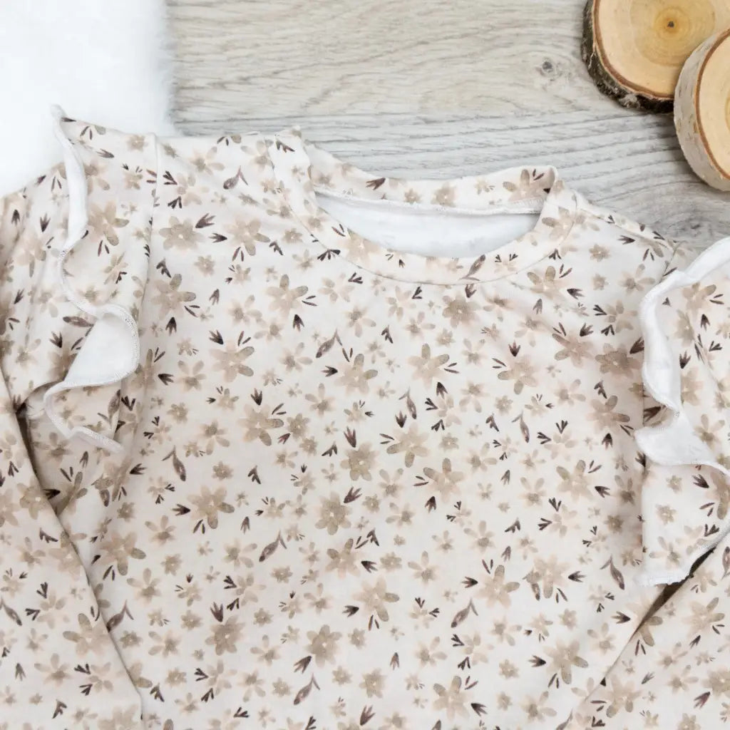 Shirt Blüten in verschiedenen Ärmellängen