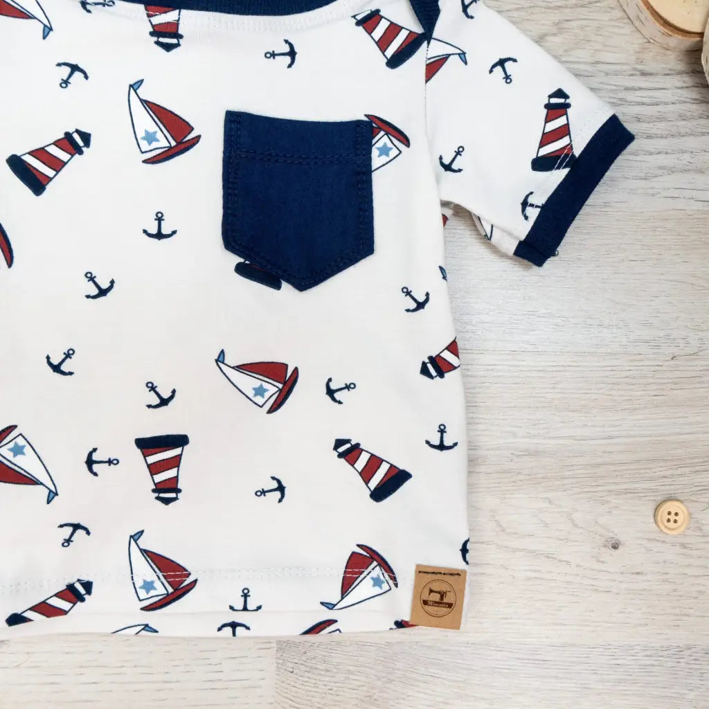 Shirt kleine Matrosen an Board