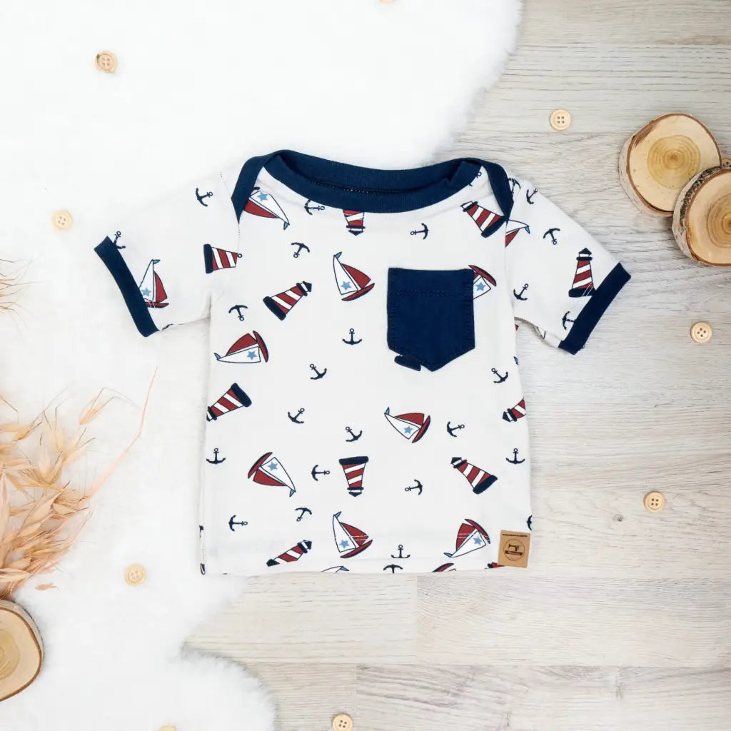 Shirt kleine Matrosen an Board