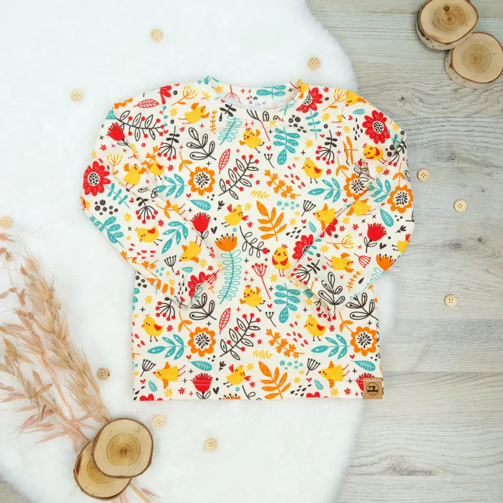 Basic Shirt knuffige Küken