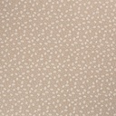 Musselin Beige - Pusteblumen