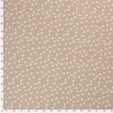 Musselin Beige - Pusteblumen