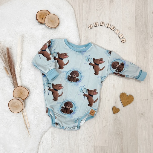 Sweater Romper Blubberparty - aus Bio-Baumwolle