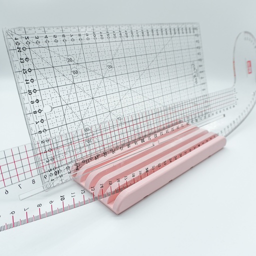 2x5 Linealhalter | Lineal Organizer | Nähutensilien Aufbewahrung